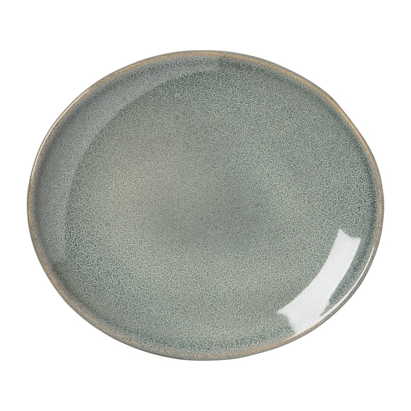 Dinerbord Serra - groen/blauw - ø29 cm