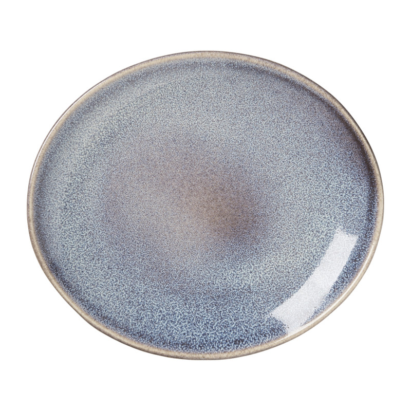 Ontbijtbord Serra - blauw/paars - ø22 cm