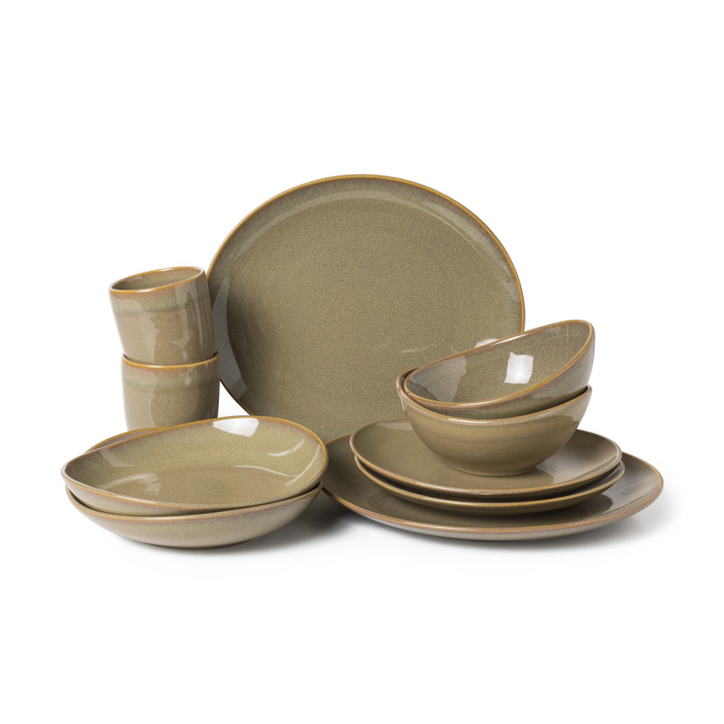 Dinerbord Serra - bruin - ø29 cm