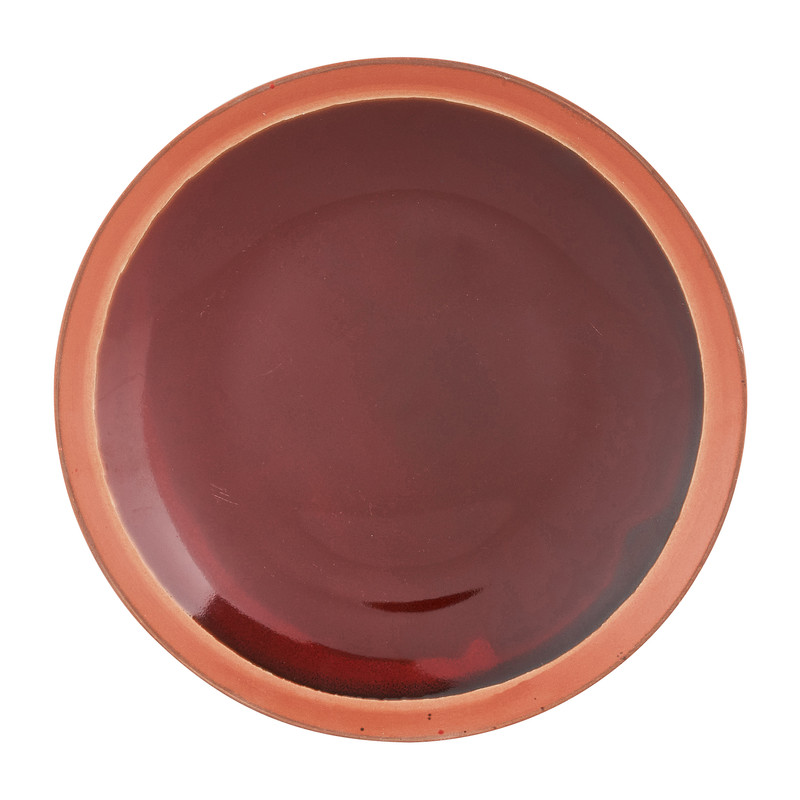Ontbijtbord terra cotta - 20 cm