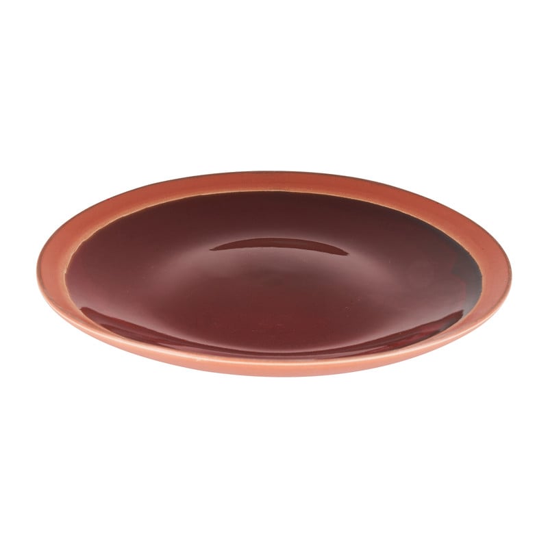 Ontbijtbord terra cotta - 20 cm