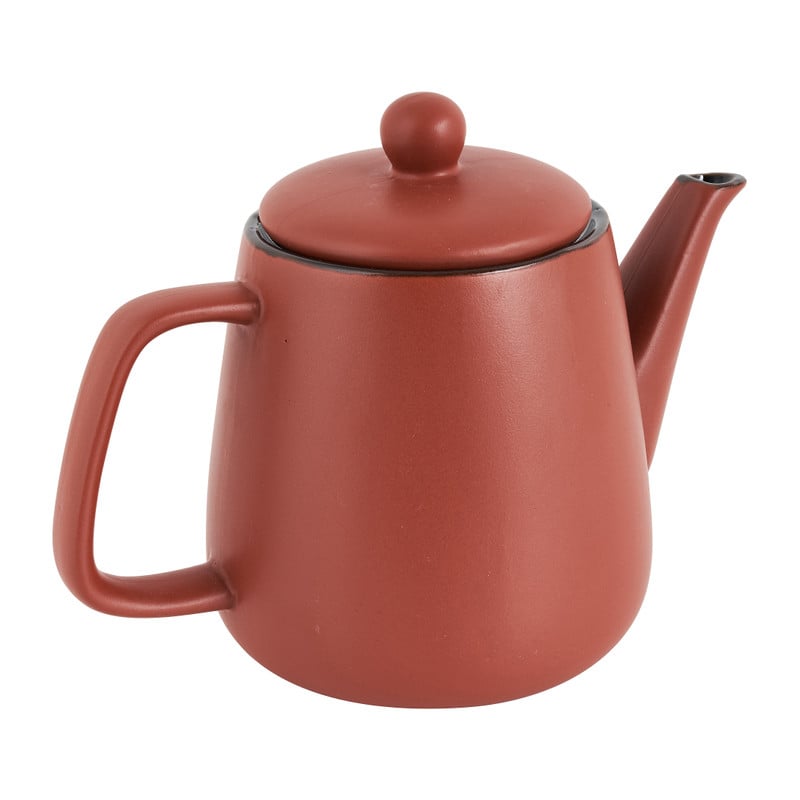 Theepot terra cotta - 1.2 liter