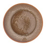 Dinerbord Isa - bruin - ø27 cm