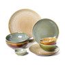 Dinerbord Isa - bruin - ø27 cm