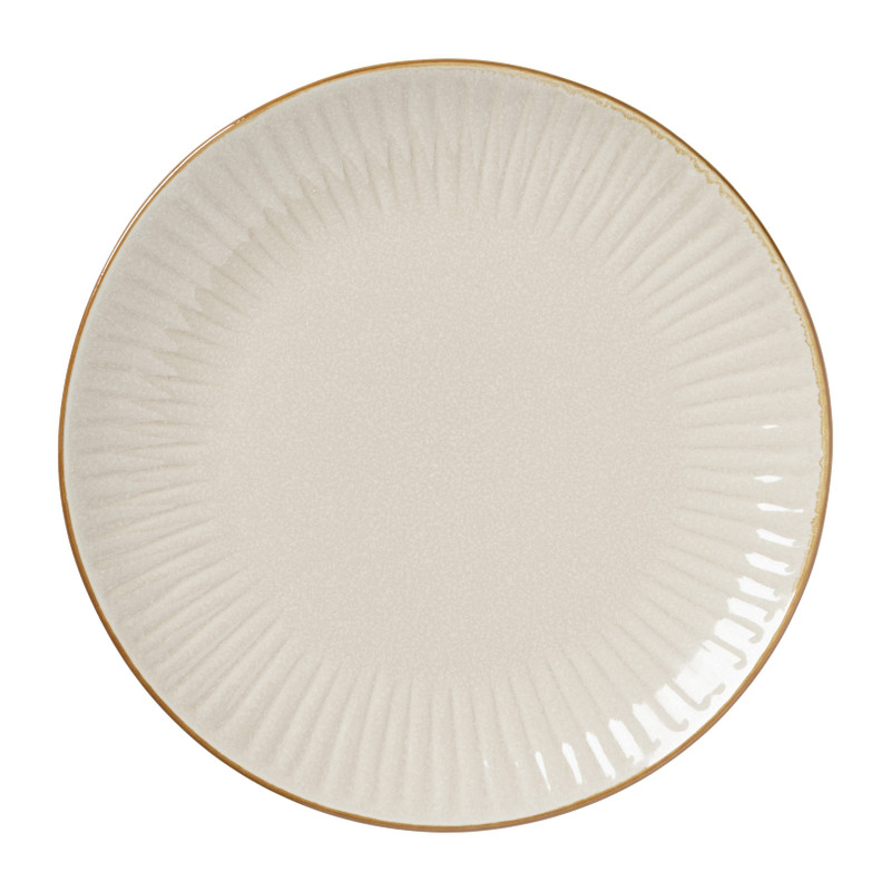 Dinerbord Bo - creme - ø27 cm 