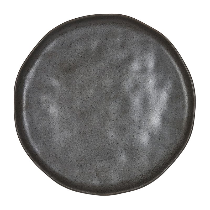 Bord Nordic - zwart - ⌀26 cm