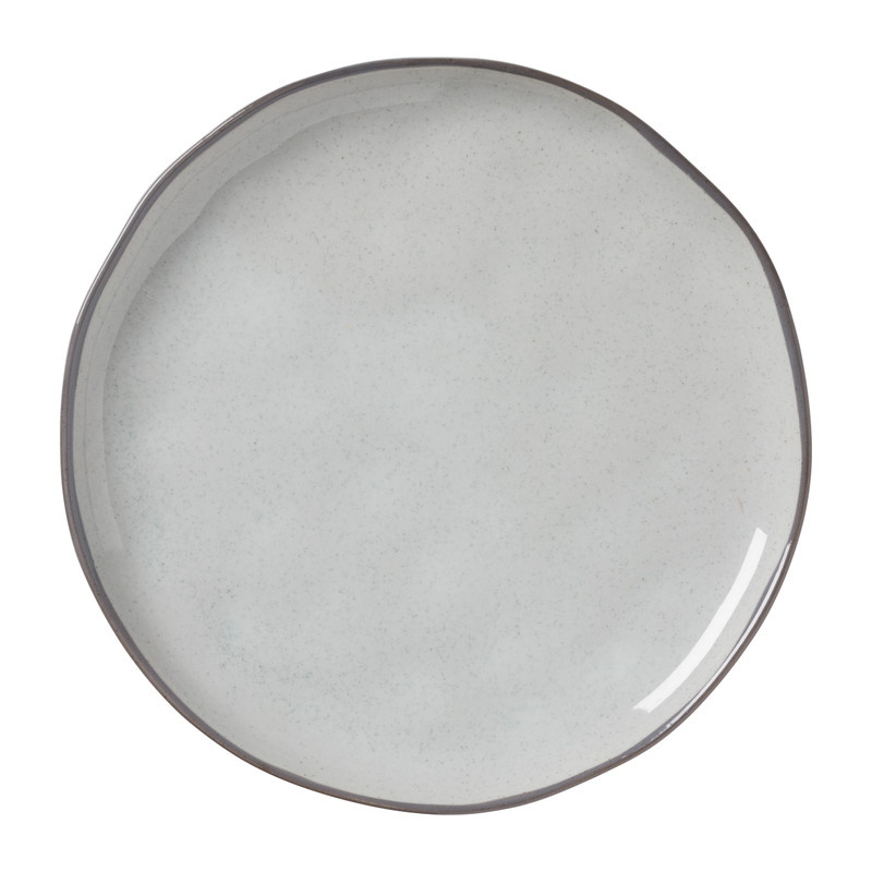Ontbijtbord Nordic - grijs - ⌀20.5cm
