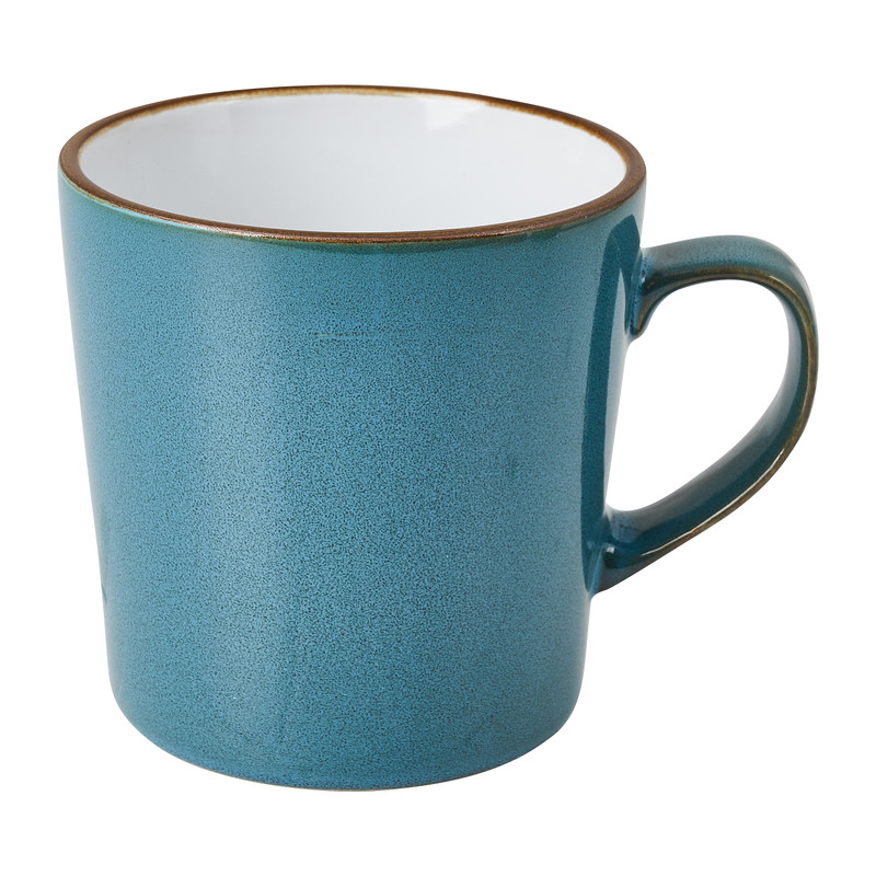Mok Glossy - blauw - 300 ml