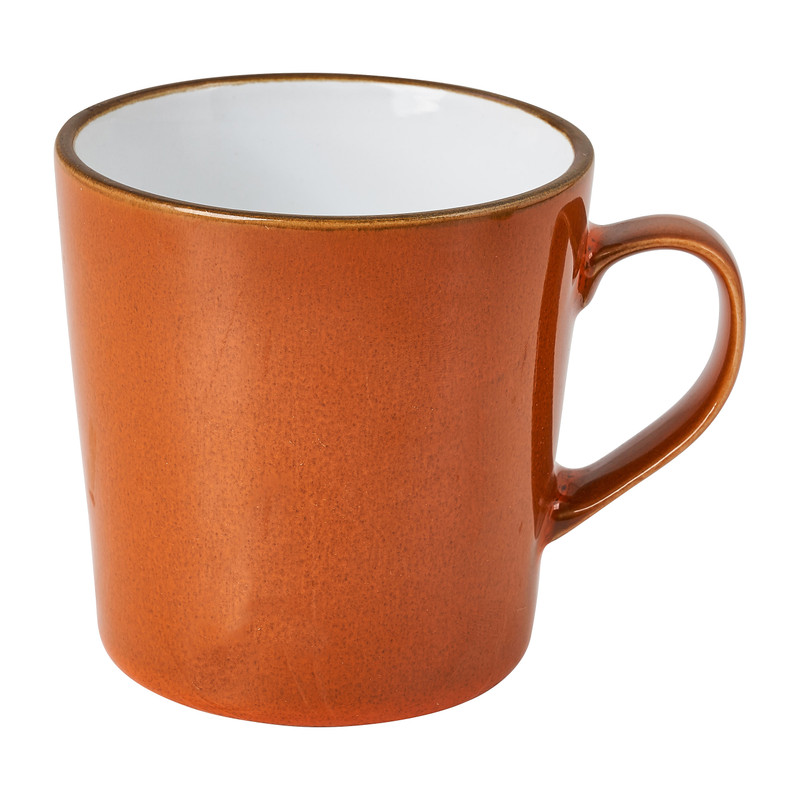 Mok Glossy - bruin - 300 ml