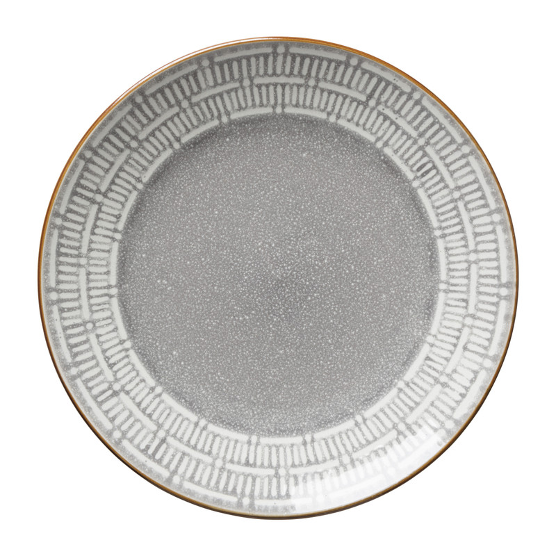 Dinerbord Yara - grijs - ⌀26.8 cm