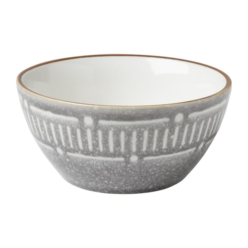 Schaal middel Yara - grijs - ⌀15 cm 