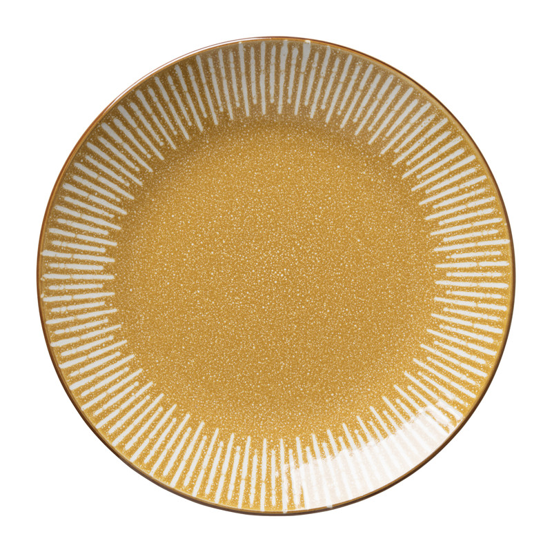 Dinerbord Yara - geel - ⌀26.8 cm