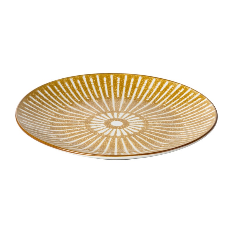 Ontbijtbord Yara - geel - ⌀21.2 cm