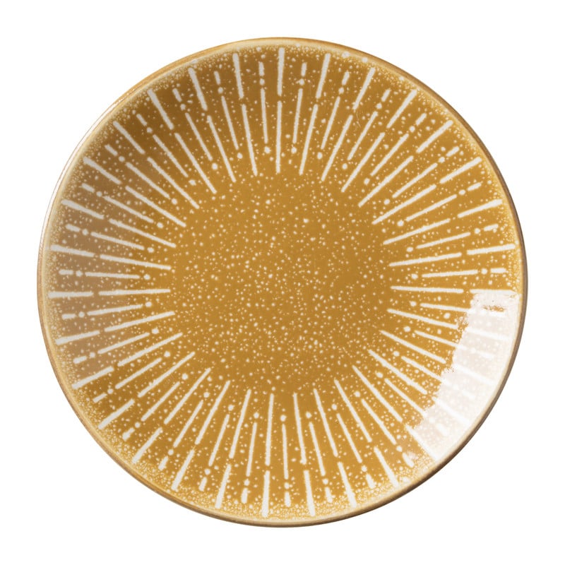 Gebaksbord Yara - geel - ⌀15.2 cm