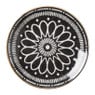 Ontbijtbord Yara - zwart - ⌀21.2 cm