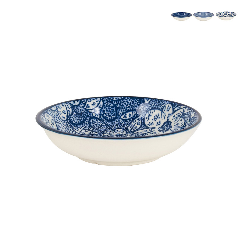 Schoteltje blue print - diverse varianten - ø9,5 cm