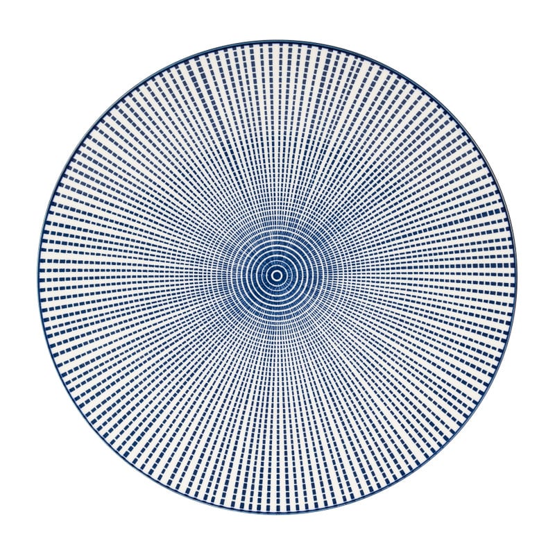 Dinerbord blue print - diverse varianten - ø26 cm