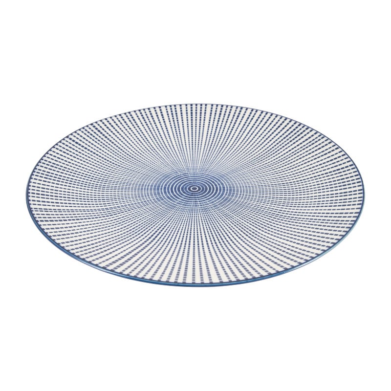 Dinerbord blue print - diverse varianten - ø26 cm