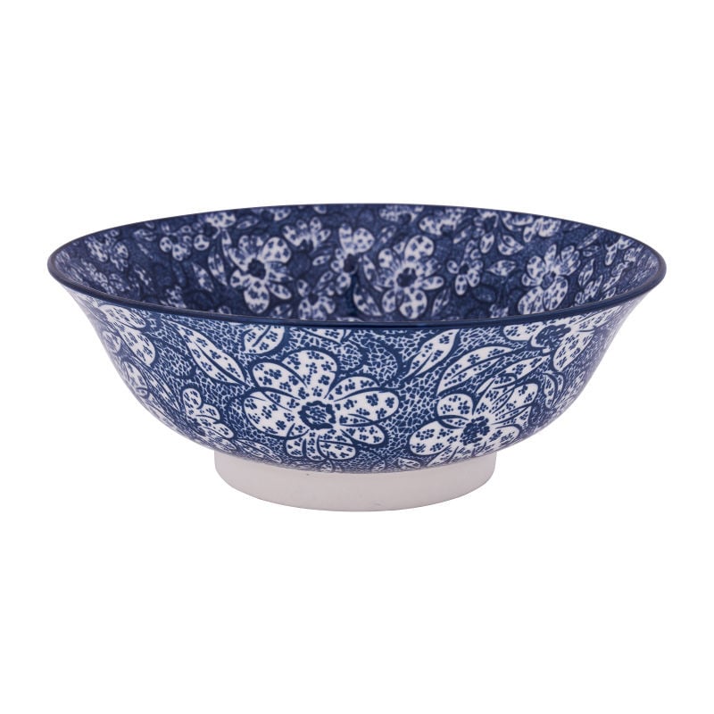 Schaaltje blue print - Ø21x8 cm - diverse varianten