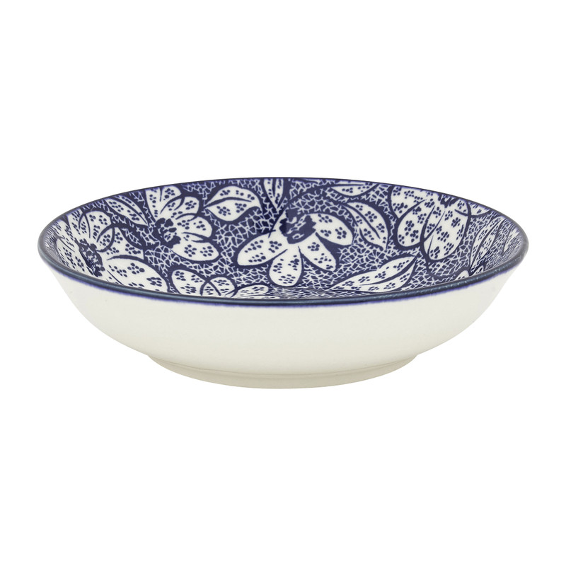 Schaaltje blue print - Ø14x3,5 cm - diverse varianten