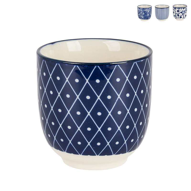 Cup blue print - diverse varianten - 150 ml