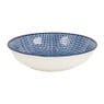 Schoteltje blue print - stripes - ⌀9.5 cm