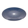 Ontbijtbord blue print - diamonds - ⌀21 cm