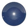 Dinerbord blue print - diamonds - ⌀26 cm