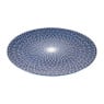 Dinerbord blue print - diamonds - ⌀26 cm