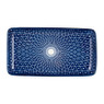 Bord blue print - diamonds - 20x11 cm 