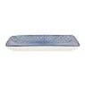 Bord blue print - stripes - 20x11 cm 