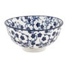 Schaaltje blue print - flowers - ⌀12 cm
