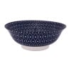 Schaal blue print - diamonds - ⌀21 cm