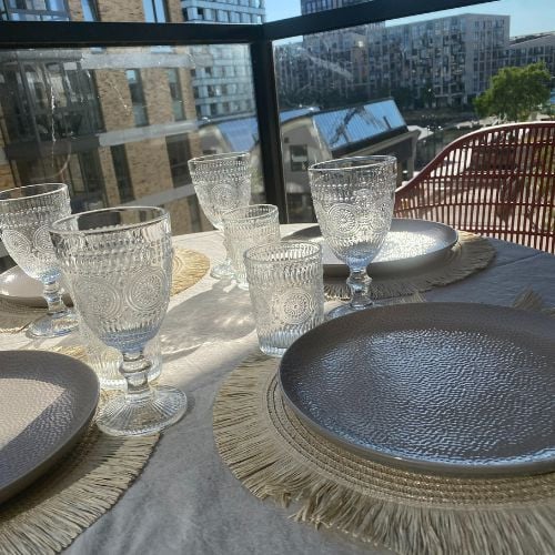 Dinerbord Liv - taupe - ø26 cm 