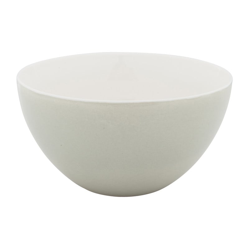 Kom pastel grijs - 13 cm