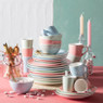 Kom pastel groen - 13 cm