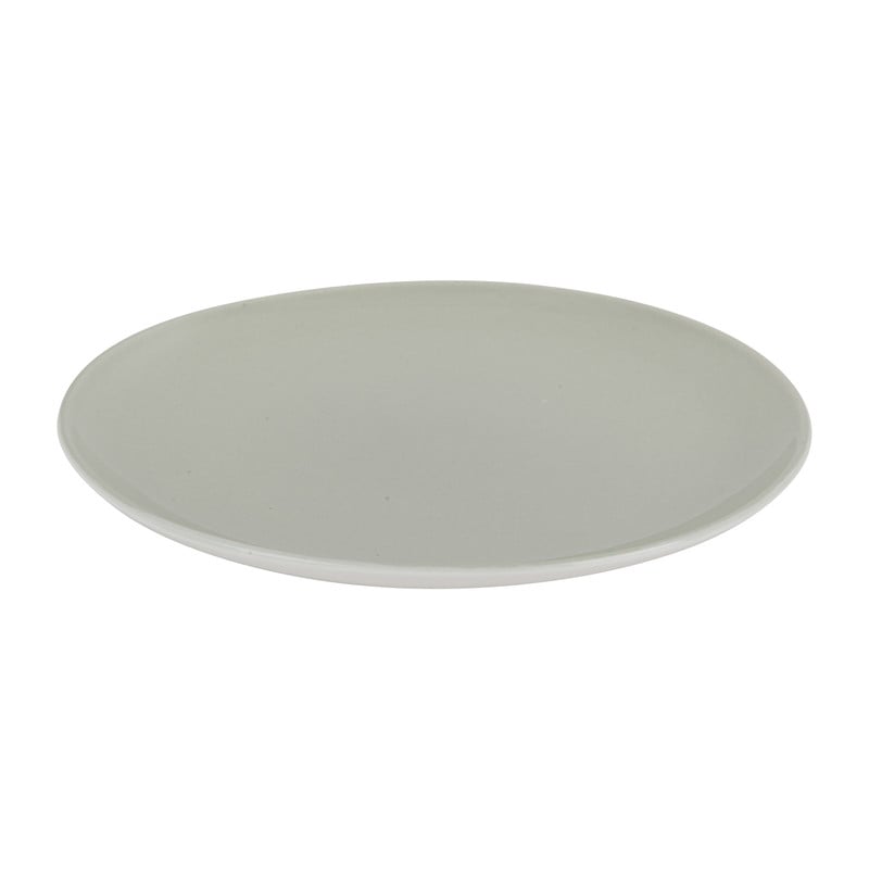 Ontbijtbord pastel grijs - 20,5 cm