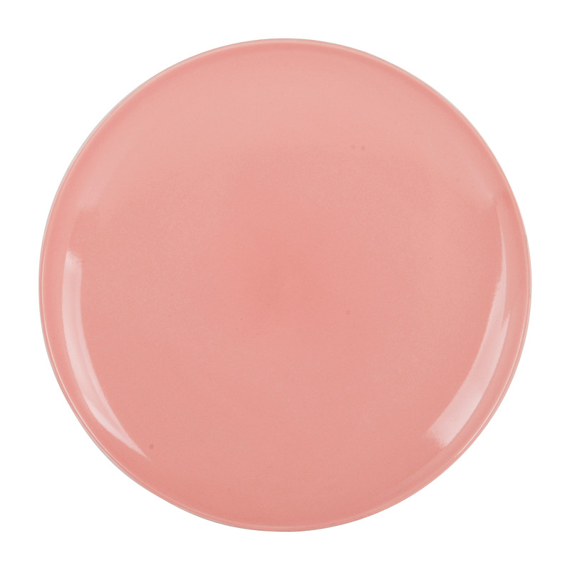 Ontbijtbord pastel roze- 20,5 cm
