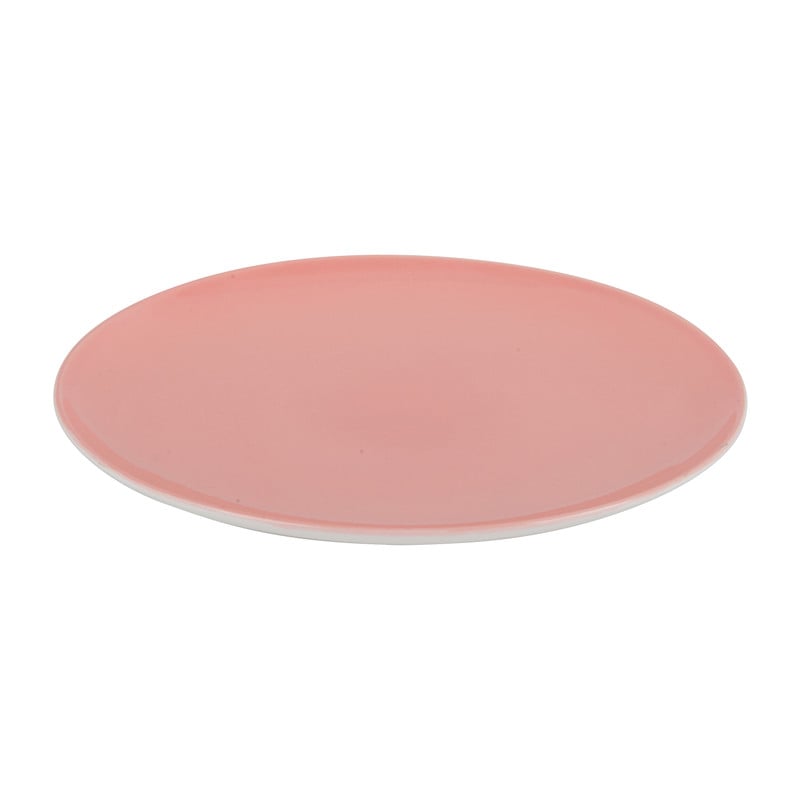 Ontbijtbord pastel roze- 20,5 cm