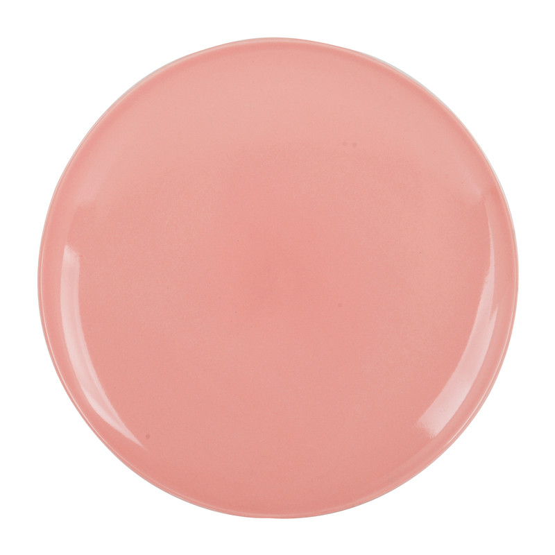 Dinerbord pastel - roze - 26 cm