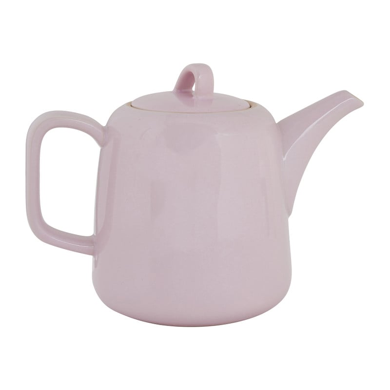 Theepot organic - roze - 1,2 liter