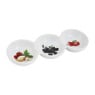 Tapasschaaltje met 3 vakken - 24x8 cm