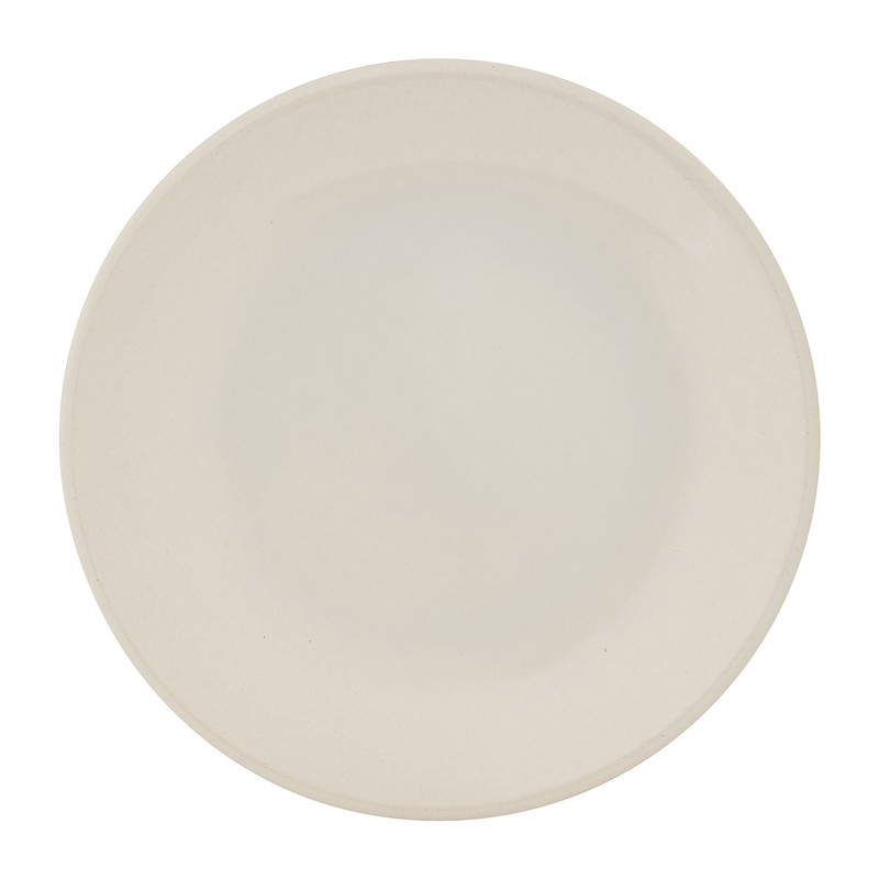 Ontbijtbord basic - 20 cm - crèmekleurig