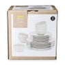 Servies basic - 18-delig - wit