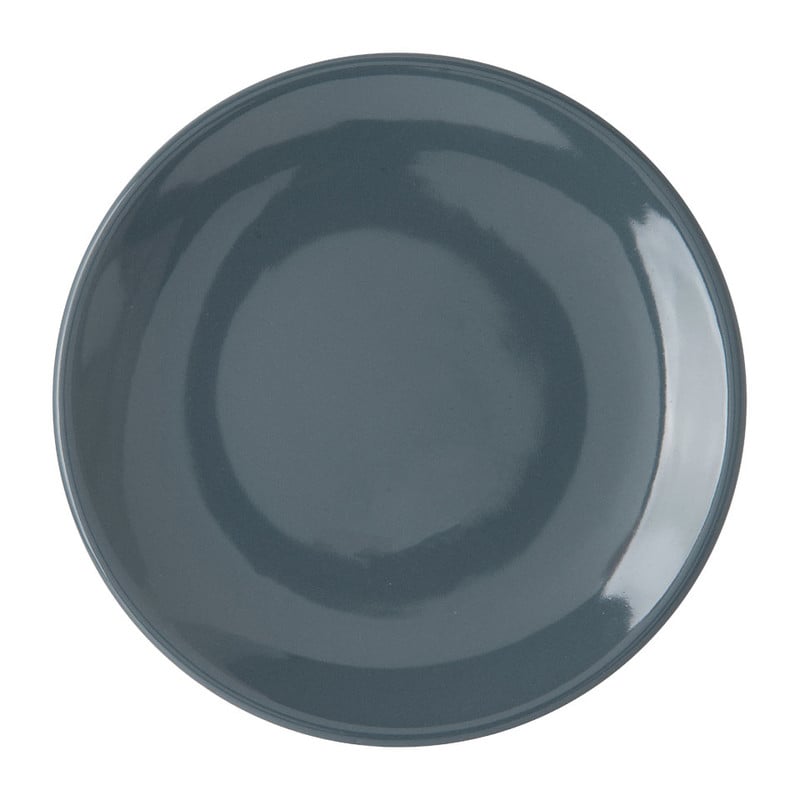 Ontbijtbord basic - 20 cm - grijs
