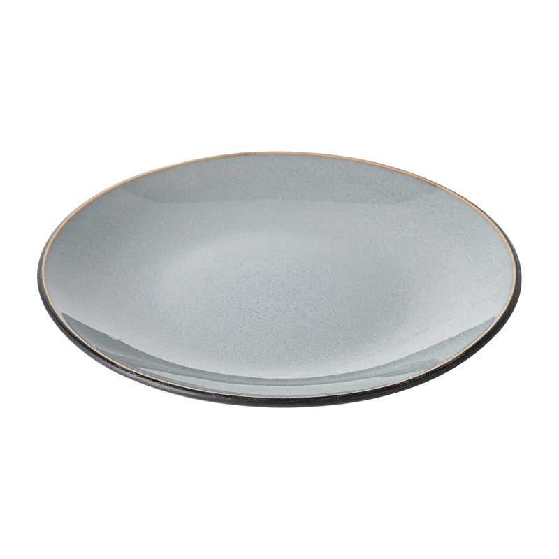 Ontbijtbord Elena - grijs - Ø20 cm
