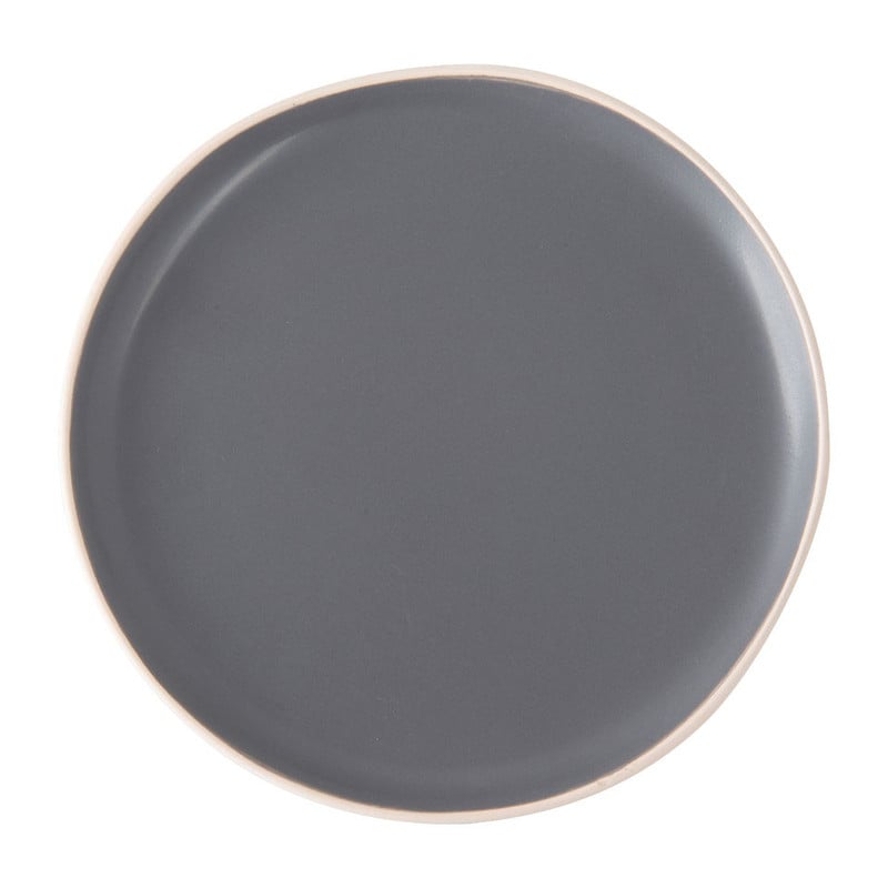 Ontbijtbord Havana - 20 cm - grijs