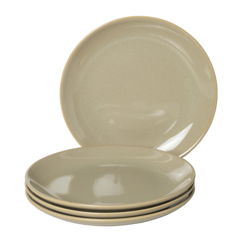 Serviesset - beige - 16-delig - 4 persoons  - reactive glaze