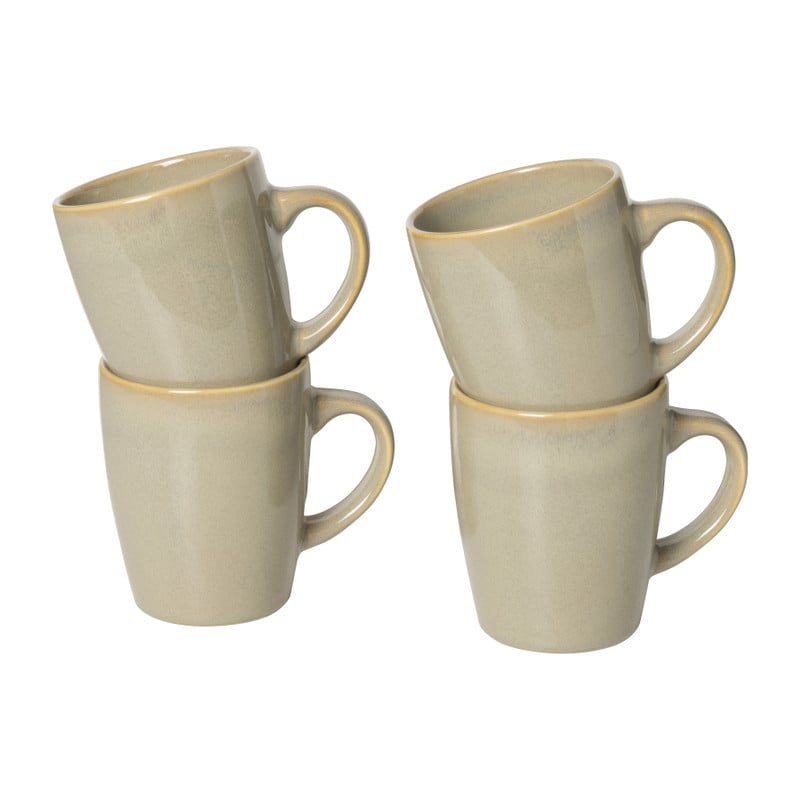 Serviesset - beige - 16-delig - 4 persoons  - reactive glaze