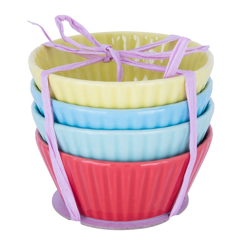 Schaaltje - 9 cm - set van 4